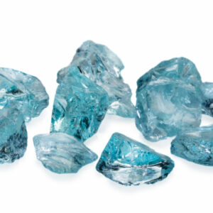 1/2″ Aquamarine Fire Glass
